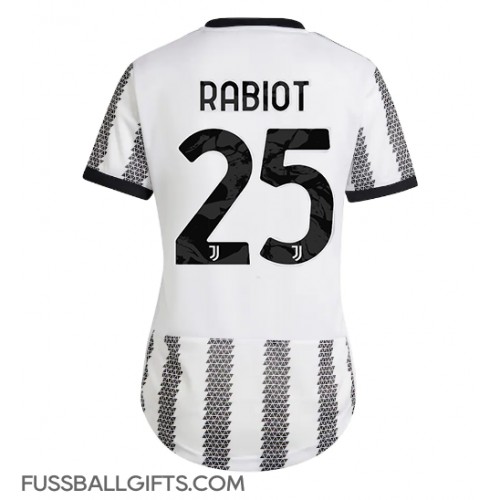 Juventus Adrien Rabiot #25 Fußballbekleidung Heimtrikot Damen 2022-23 Kurzarm